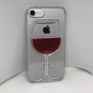 New “Wine & Dine” Red Wine iPhone 7, 8 case